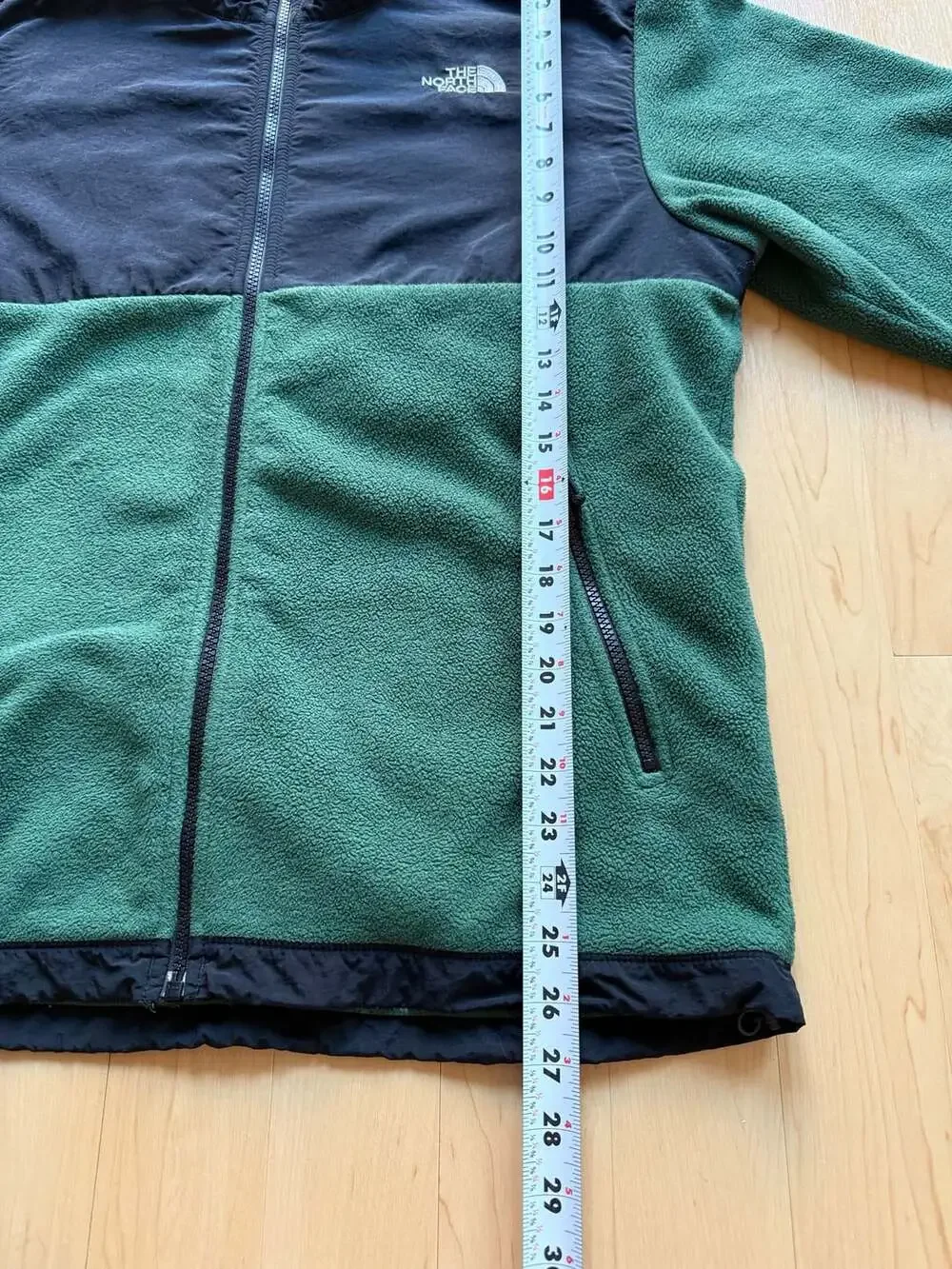 00s The North Face Denali Fleece Jacket Green